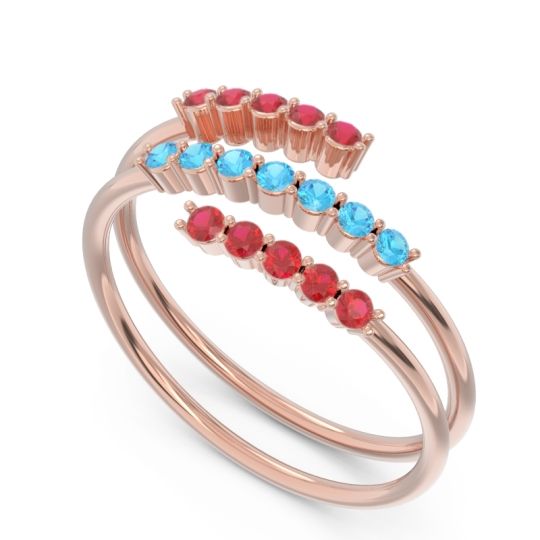 Petite Modern Wrap Nirjhari Ring