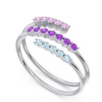 Petite Modern Wrap Nirjhari Ring