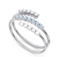 Petite Modern Wrap Nirjhari Ring