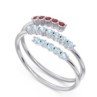 Petite Modern Wrap Nirjhari Ring