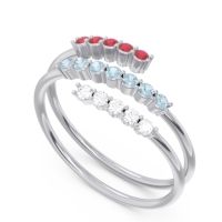 Petite Modern Wrap Nirjhari Ring