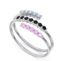 Petite Modern Wrap Nirjhari Ring