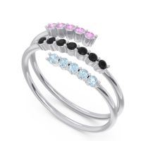 Petite Modern Wrap Nirjhari Ring