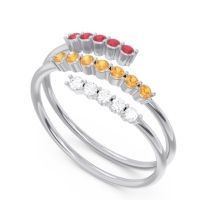 Petite Modern Wrap Nirjhari Ring