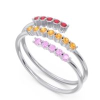 Petite Modern Wrap Nirjhari Ring