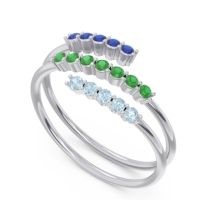 Petite Modern Wrap Nirjhari Ring