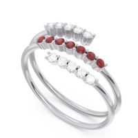 Petite Modern Wrap Nirjhari Ring
