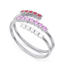 Petite Modern Wrap Nirjhari Ring