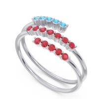 Petite Modern Wrap Nirjhari Ring