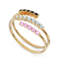 Petite Modern Wrap Nirjhari Ring