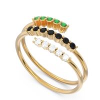 Petite Modern Wrap Nirjhari Ring