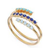 Petite Modern Wrap Nirjhari Ring