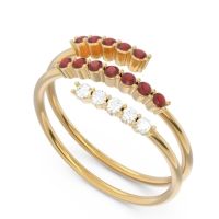 Petite Modern Wrap Nirjhari Ring