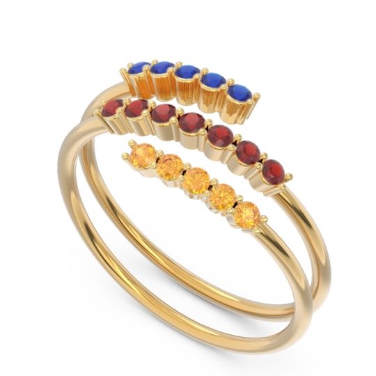Petite Modern Wrap Nirjhari Ring