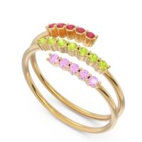 Petite Modern Wrap Nirjhari Ring