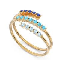 Petite Modern Wrap Nirjhari Ring