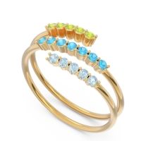 Petite Modern Wrap Nirjhari Ring