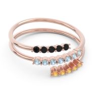 Petite Modern Wrap Nirjhari Ring