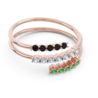 Petite Modern Wrap Nirjhari Ring