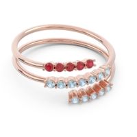 Petite Modern Wrap Nirjhari Ring