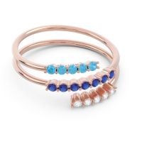 Petite Modern Wrap Nirjhari Ring