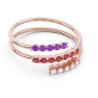 Petite Modern Wrap Nirjhari Ring