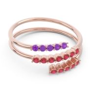 Petite Modern Wrap Nirjhari Ring