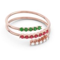 Petite Modern Wrap Nirjhari Ring