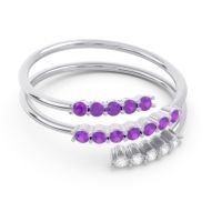 Petite Modern Wrap Nirjhari Ring