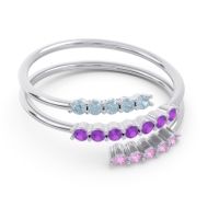 Petite Modern Wrap Nirjhari Ring