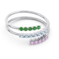 Petite Modern Wrap Nirjhari Ring