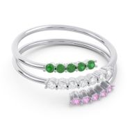 Petite Modern Wrap Nirjhari Ring