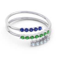 Petite Modern Wrap Nirjhari Ring