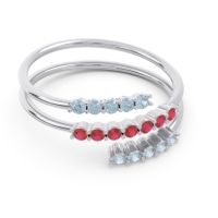 Petite Modern Wrap Nirjhari Ring