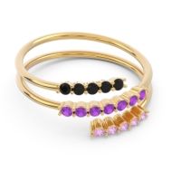 Petite Modern Wrap Nirjhari Ring