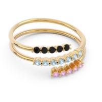 Petite Modern Wrap Nirjhari Ring