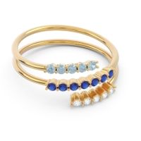 Petite Modern Wrap Nirjhari Ring