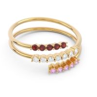 Petite Modern Wrap Nirjhari Ring