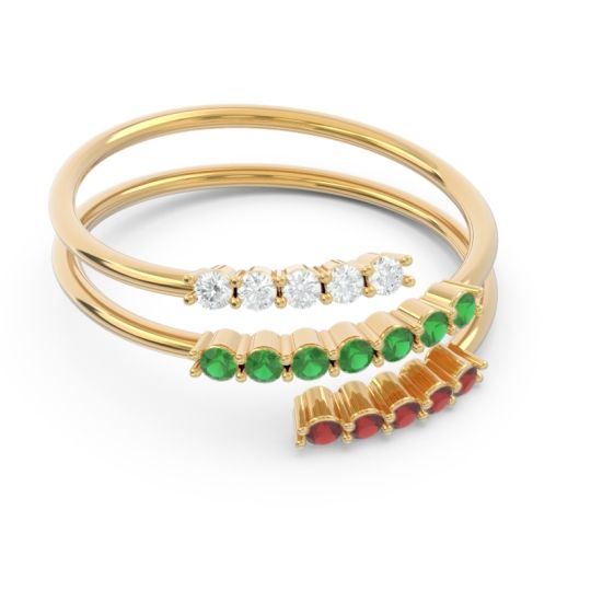 Petite Modern Wrap Nirjhari Ring