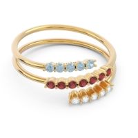 Petite Modern Wrap Nirjhari Ring