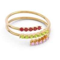 Petite Modern Wrap Nirjhari Ring