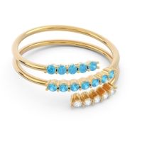 Petite Modern Wrap Nirjhari Ring