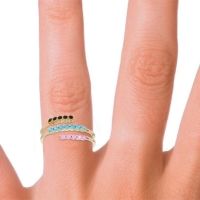 Petite Modern Wrap Nirjhari Ring