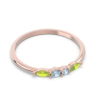 Petite Modern Marquise Pave Mukta Ring