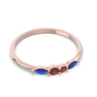 Petite Modern Marquise Pave Mukta Ring