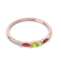 Petite Modern Marquise Pave Mukta Ring