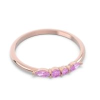 Petite Modern Marquise Pave Mukta Ring