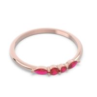 Petite Modern Marquise Pave Mukta Ring