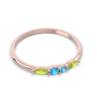 Petite Modern Marquise Pave Mukta Ring