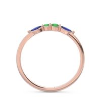 Petite Modern Marquise Pave Mukta Ring